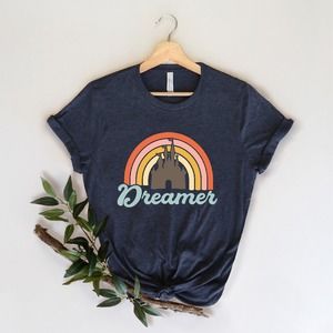 Dreamer Shirt ,Disney Castle Shirt, Disney Custom Shirt, Disney Shirt